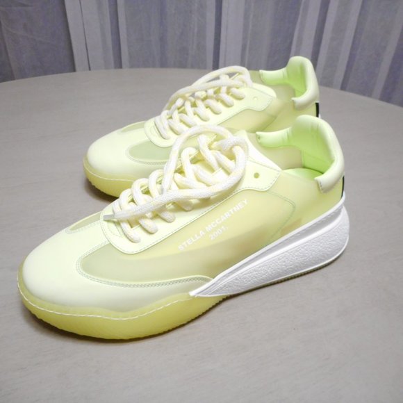 Stella McCartney Yellow Loop Sneaker  size  10B - Picture 5 of 12